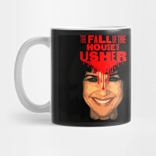 The Fall of the House of Usher Carla Gugino skull mask Mug